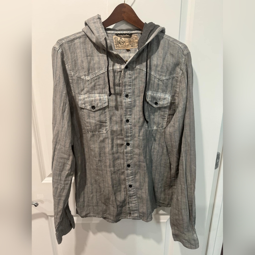 Cohesive & Co Button Up Hoodie